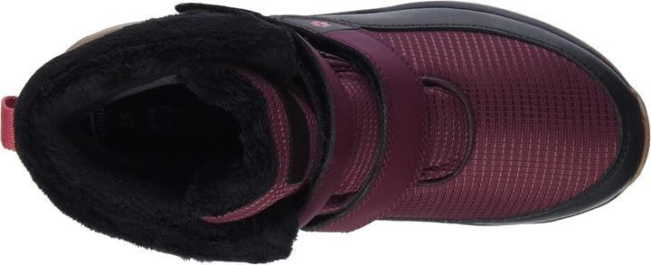 Jack Wolfskin Unisex Kinder Polar Wolf Texapore Mid Vc K Schneestiefel 33 EU Boysenberry, 33 EU Boys