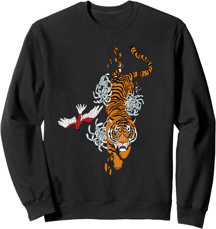 Japanischer wilder Spirit Tiger | My spirit Animal Sweatshirt