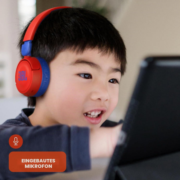 JBL JR 310 - Kinder On-Ear-Kopfhörer (rot/blau)