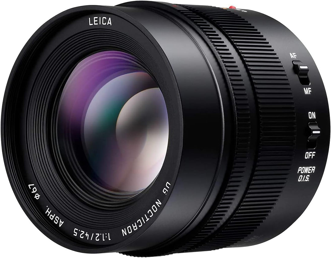 Panasonic H-NS043E LEICA DG NOCTICRON 42,5 mm/F1.2 ASPH. Objektiv, dualer Bildstabilisator Dual I.S.