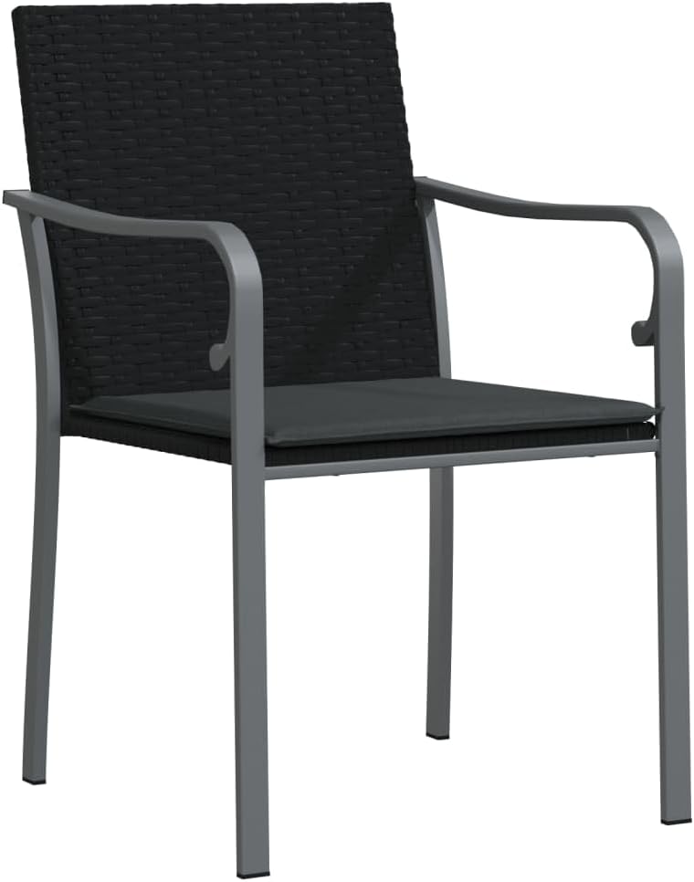 Festnight Poly Rattan Sitzgruppe Gartenmöbel Set Garten Essgruppe 4 Personen Gartenmöbel Set mit 6 G