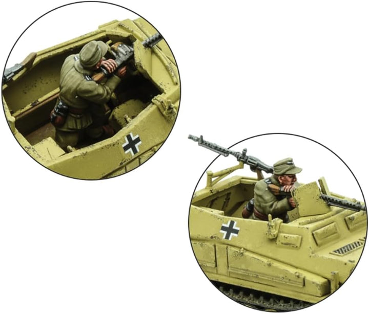 Warlord Games Sd.Kfz 250 (Alte) Halbspur (Optionen für 250/1, 250/3 oder 250/10 Varianten) – 1:56/28
