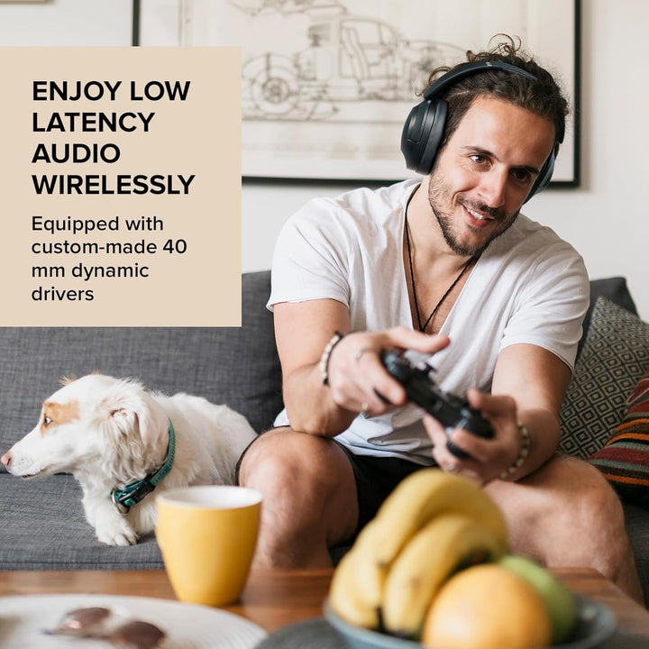 Creative Zen Hybrid 2, Kabellose Over-Ear-Kopfhörer, Bis zu 67 Stunden (ANC aus), Hybrid-Active-Nois