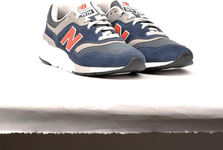 New Balance Herren 997h V1 Sneaker 40 EU Blau Navy Hay, 40 EU Blau Navy Hay