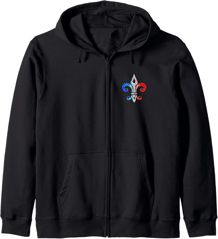 Lilie, Fleur de Lys, Fleur de lis, Heraldik, Frankreich, Kapuzenjacke