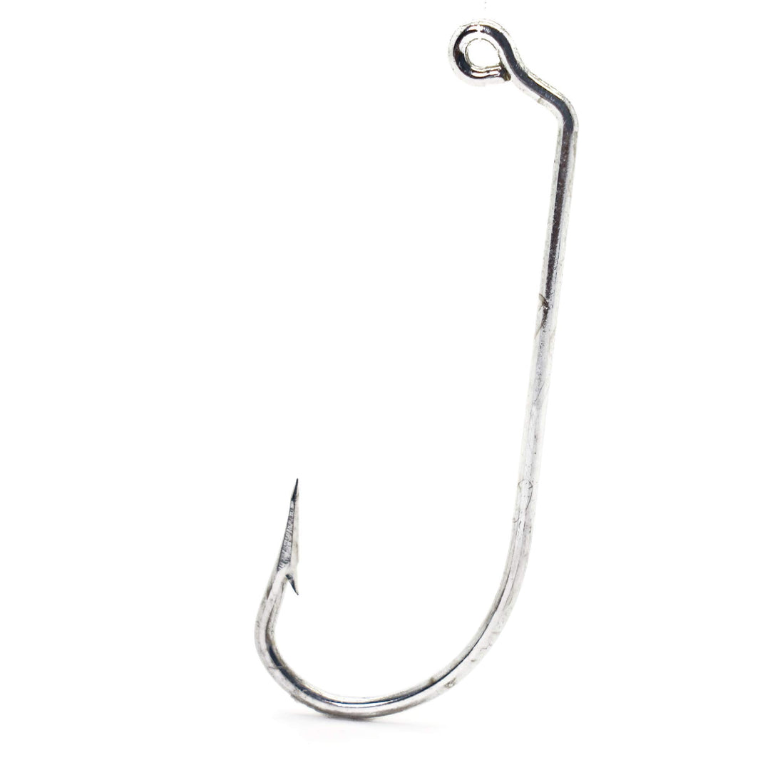 Mustad 34184D Classic O'Shaughnessy 60-Degree Bend Extra Long Shank Forged Duratin Jig Hook (100-Pac