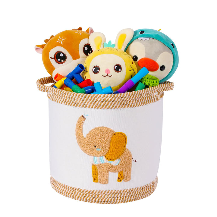 Baby Spielzeugkorb Decke Körbe Wäschekorb Niedliche Kinderzimmer Organisation Behälter mit Griff, ge