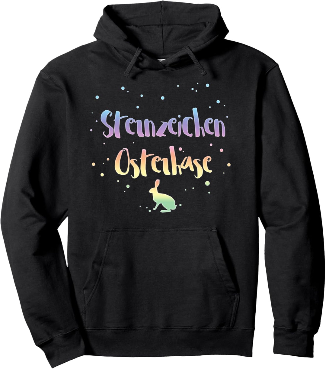 Sternzeichen, Osterhase, Lustige Sprüche, Frohe Ostern, Fun Pullover Hoodie