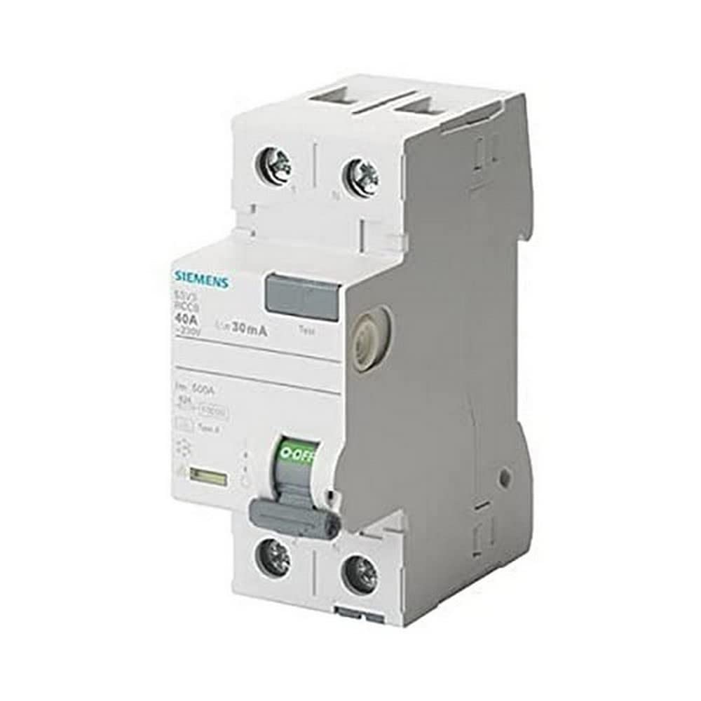 Siemens 5SV33126 FI-Schutzschalter 1P+N TypA 30mA 25A 230V Single, Single