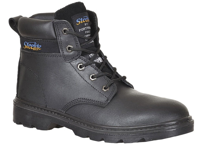Portwest Steelite Thor Sicherheitsstiefel S3, Grösse: 44, Farbe: Schwarz, FW11BKR44 44 EU Schwarz, 4