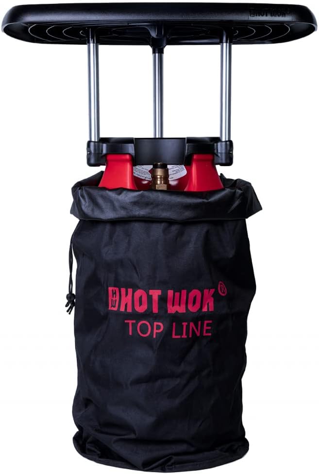 Hot Wok Top Line Tisch für Deine Composite Propan-Gasflasche Camping-Ablage