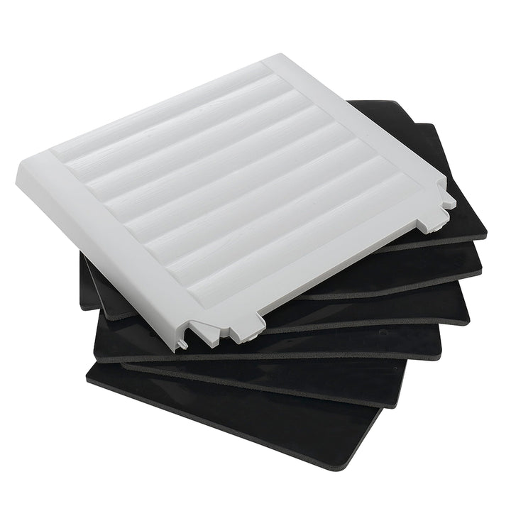 Ferplast Kit mit 6 Dämmplatten für die Hundehütten Modell DOGVILLA 90, Dämmplatte für Hundehütten, W