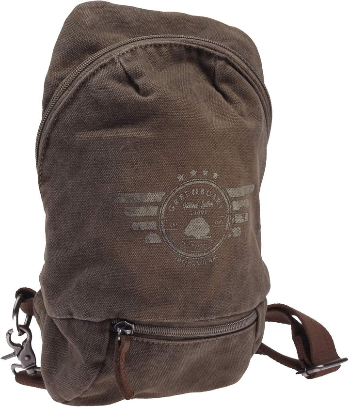Greenburry Vintage Aviator Umhängetasche 31 cm Khaki, Khaki