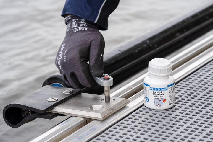 WEICON Anti-Seize High-Tech Montagepaste 1 kg Schutz gegen Korrosion, Verschleiss und Festfressen |