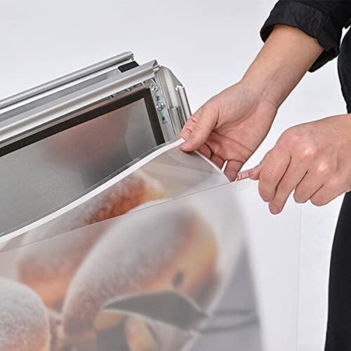 DISPLAY SALES Antireflex Schutzfolie | 5 Stück | Für DIN A1 Kundenstopper/Klapprahmen | Ersatzfolie