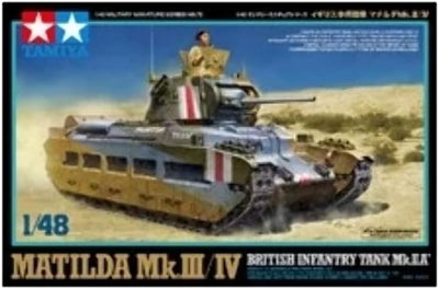 Tamiya 300032572-1:48 Matilda Mk.III/IV British Infantry