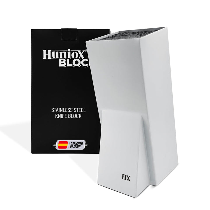 Huniox® Block - Messerblock Ohne Messer - Knife Holder - Messerblock Schublade - Messer Block - Univ