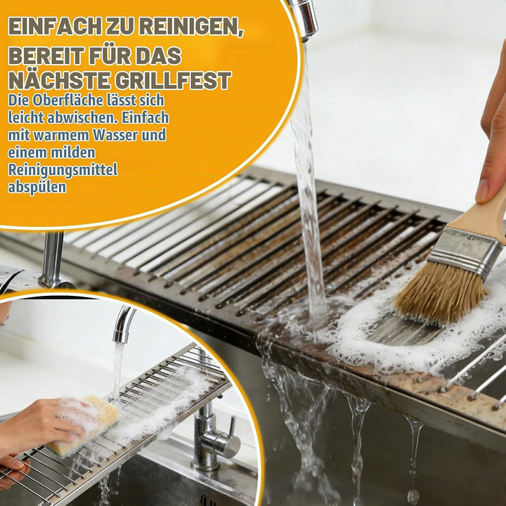 GFTIME 50-89cm Universal Warmhalterost Verstellbar für Enders Kansas II Pro, Burnhard, RÖSLE VIDERO,