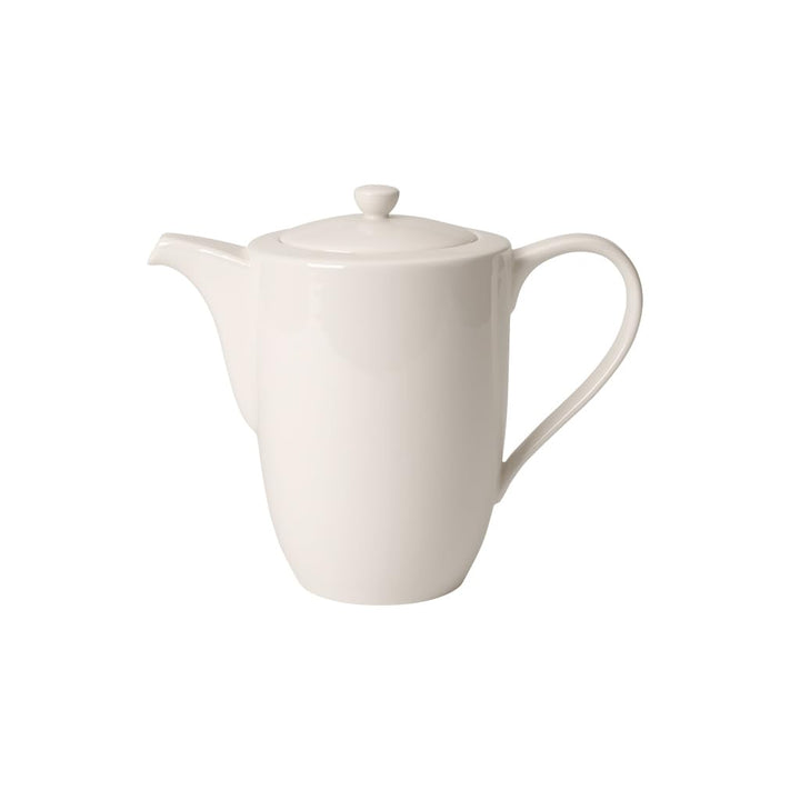 Villeroy und Boch For Me Kaffeekanne, Premium Porzellan, Weiss, 16 x 16 x 14 cm 16x16x14 cm Kaffeeka