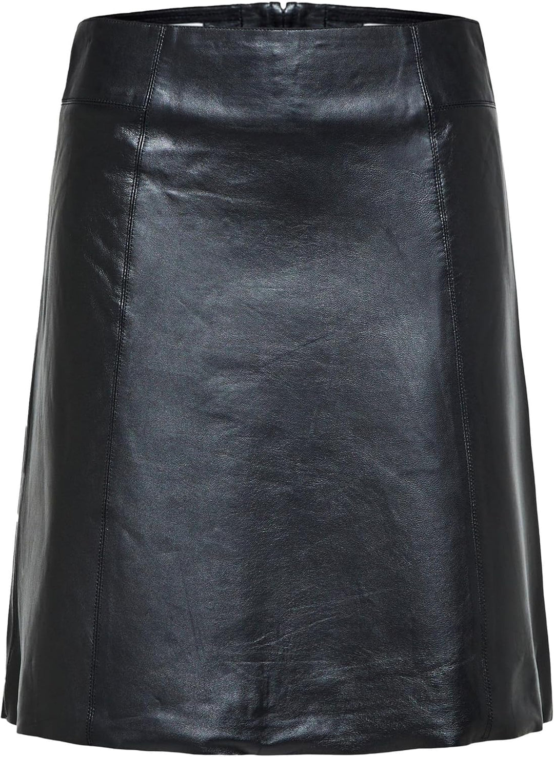 Selected Femme Female Lederrock Mini 42 Schwarz, 42 Schwarz