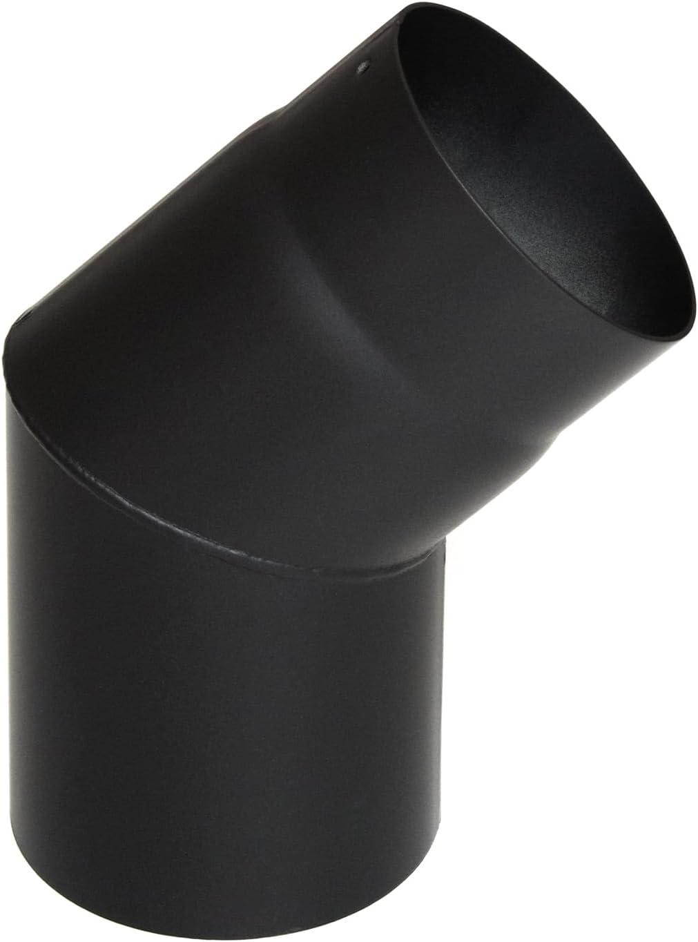 raik Rauchrohrbogen Ofenrohrbogen 90 Grad dreiteilig mit 180 mm Durchmesser aus 2 mm Stahlblech in S