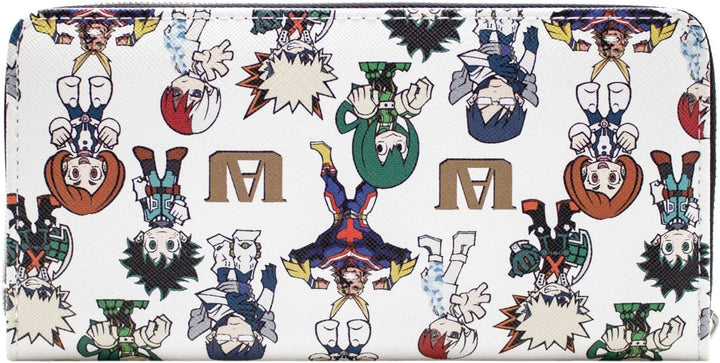 My Hero Academia Klasse 1-A Held Gruppe Portemonnaie Geldbörse Weiss