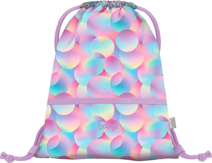 Baagl Schulranzen Jungen Mädchen Set 5 Teilig (Ergo Schultasche für 1. Klasse, Mäppchen, Turnbeutel,