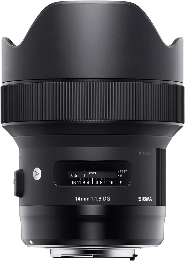 Sigma 14mm F1,8 DG HSM Art Objektiv für Sony-E Objektivbajonett für Sony-E Single, für Sony-E Single
