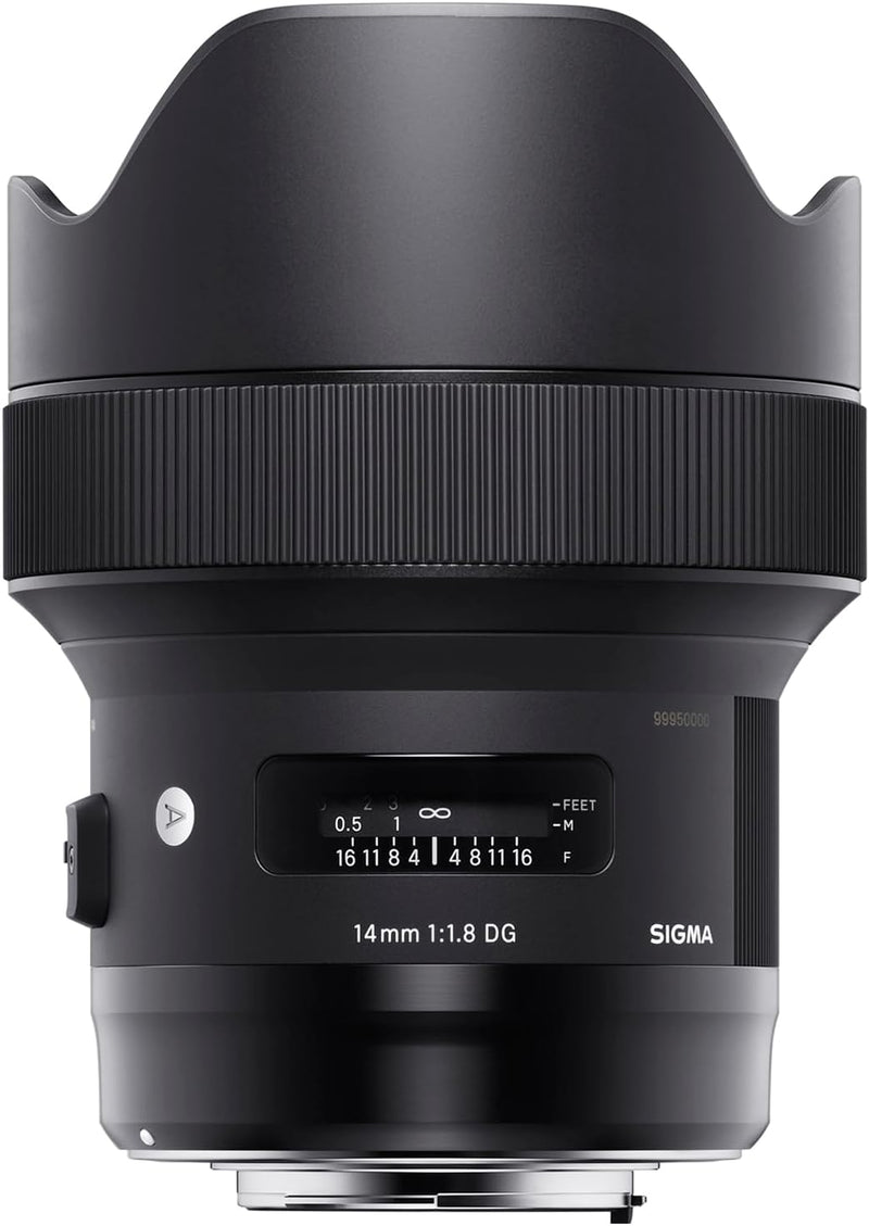 Sigma 14mm F1,8 DG HSM Art Objektiv für Sony-E Objektivbajonett für Sony-E Single, für Sony-E Single