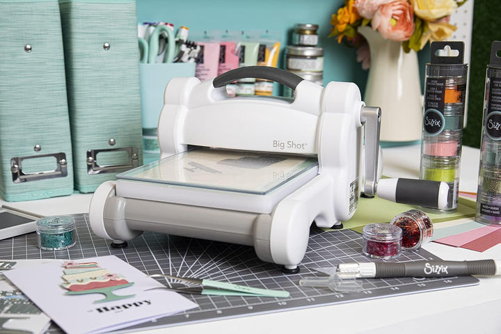 Sizzix Big Shot Stanz- und Prägemaschine für Kunst und Handwerk zum Basteln von Karten, Scrapbooking
