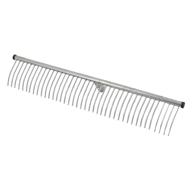 Rekord Rasenrechen (Stahl, pulverbeschichtet) - Arbeitsbreite: 70 cm - ohne Stiel, Laubrechen, Bügel