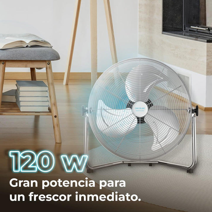 Cecotec Industrie-Ventilator EnergySilence 5000 Pro, 120 W, 3 Metallklingen 20" (51 cm), Kupfermotor