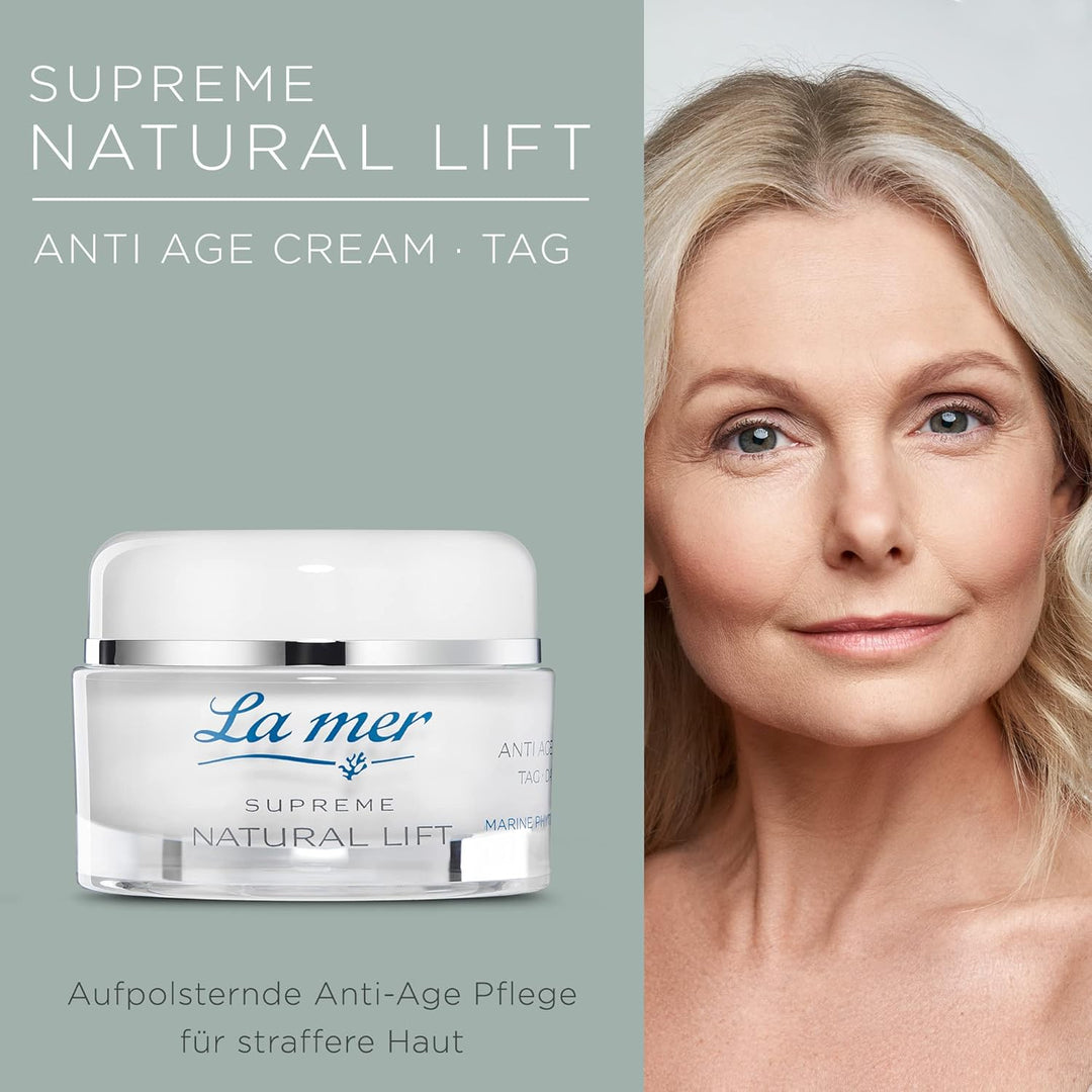 La mer Supreme Natural Lift Anti Age Cream Tag - Gesichtscreme für den Tag - Straffende und glättend