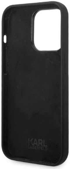 KARL LAGERFELD KLHCP14XSNCHBCK Hülle für iPhone 14 Pro Max 6,7" hardcase Schwarz
