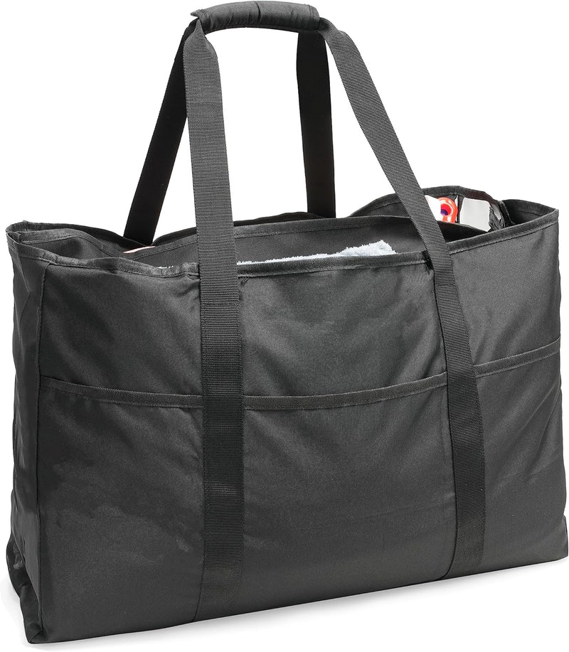 Strandtasche XXL Familie, Gross Strandtasche mit Reissverschluss, Faltbar Badetasche Wasserdicht San
