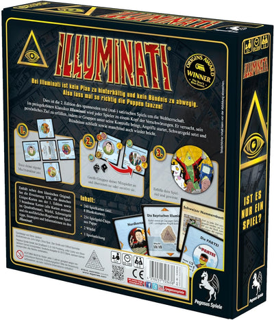 Pegasus Spiele 53005G - Illuminati, 2te Edition