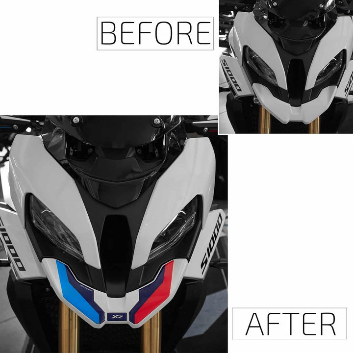 Resin Bike Aufkleber Motorrad Kompatibel Mit BMW S 1000 XR 2020-2026. Frontstachel vor Stössen und K