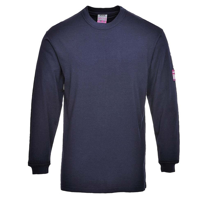 FR Antistatic T-Shirt Color: Navy Talla: 4XL 4XL Marineblau, 4XL Marineblau