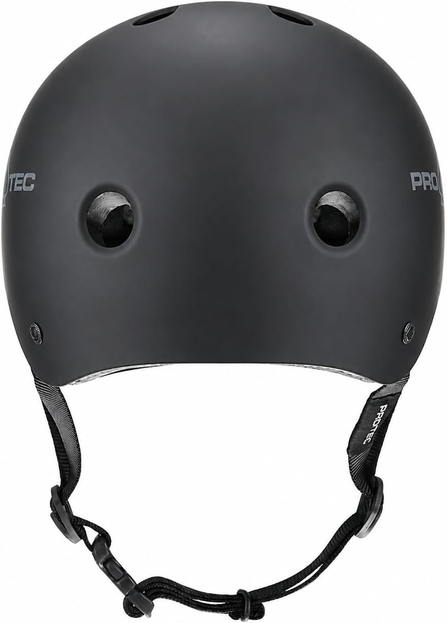 Pro Tec Skate-Helm, Zertifiziert Matte Black S, Matte Black S