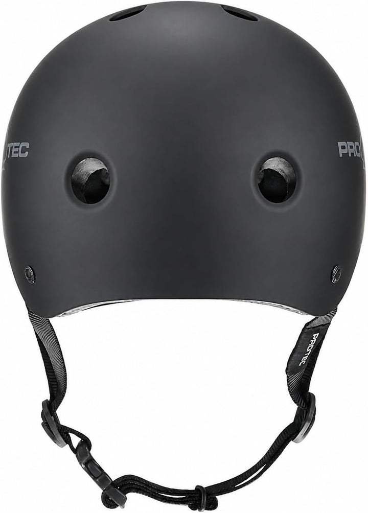 Pro Tec Skate-Helm, Zertifiziert Matte Black S, Matte Black S