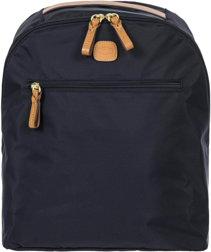 Bric's Mittelgrosser Nylon-Rucksack X-Kollektion, mit Trolleygriff-Halteschlaufe, Leicht, Robust & W