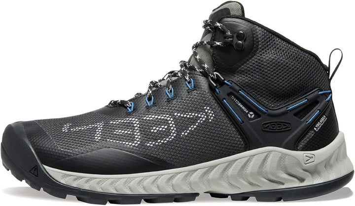 KEEN Herren Nxis Evo Mid Waterproof Wanderstiefel 47 EU Magnet Bright Cobalt, 47 EU Magnet Bright Co