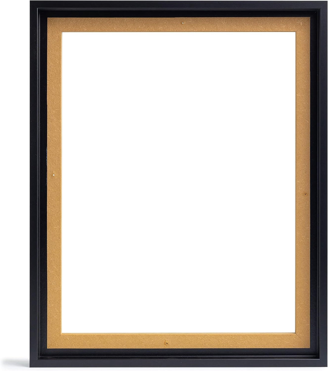 Stallmann Design Schattenfugenrahmen 30x90 cm schwarz, Bilderrahmen für Leinwandbilder auf Keilrahme