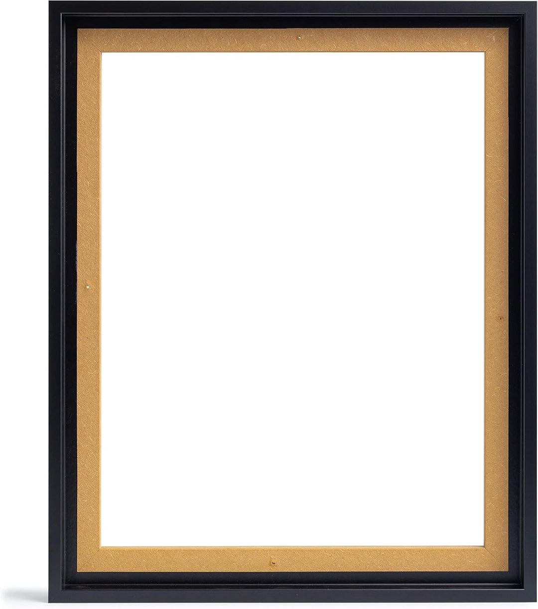 rahmengalerie24 Schattenfugenrahmen 50x70 cm (PUZZLEFORMAT) schwarz matt für Leinwand Bilderrahmen K