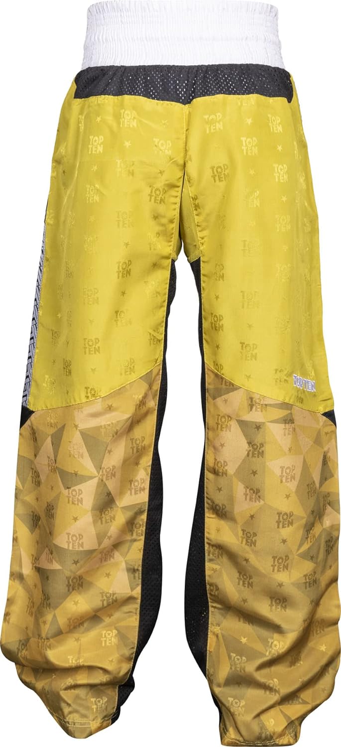 TopTen Kickboxhose „Prism“ Gelb XXL, Gelb XXL