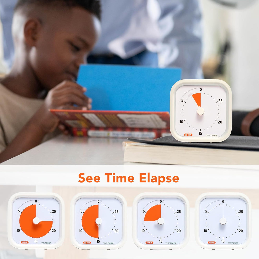 TIME TIMER 30 Minuten MOD Education Edition – Visueller Timer mit Desktop-Software für Kinder im Kla