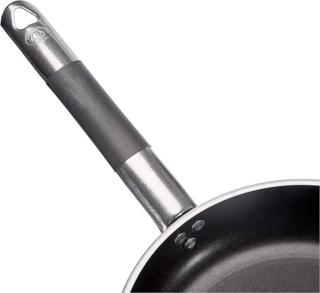 Töpfe Agnelli Alblack Pan Aluminium, Stärke 5 mm, 10 mm Induktions Fund, 24 cm, 24 cm