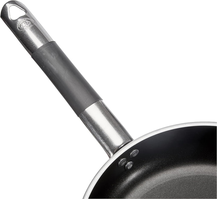 Töpfe Agnelli Alblack Pan Aluminium, Stärke 5 mm, 10 mm Induktions Fund, 24 cm, 24 cm