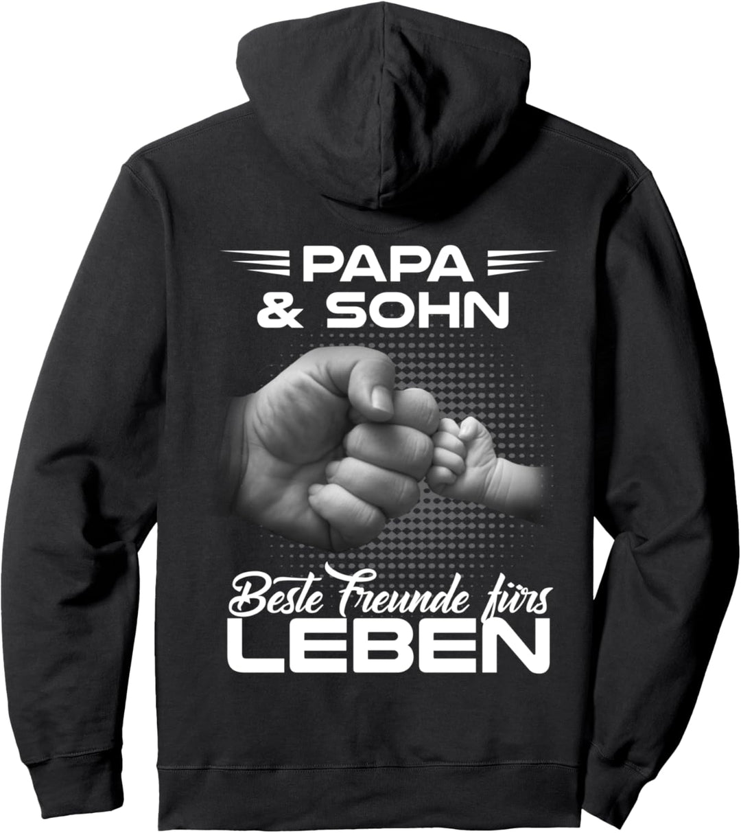 Papa & Sohn Beste Freunde Fürs Leben Vatertag Partnerlook Pullover Hoodie