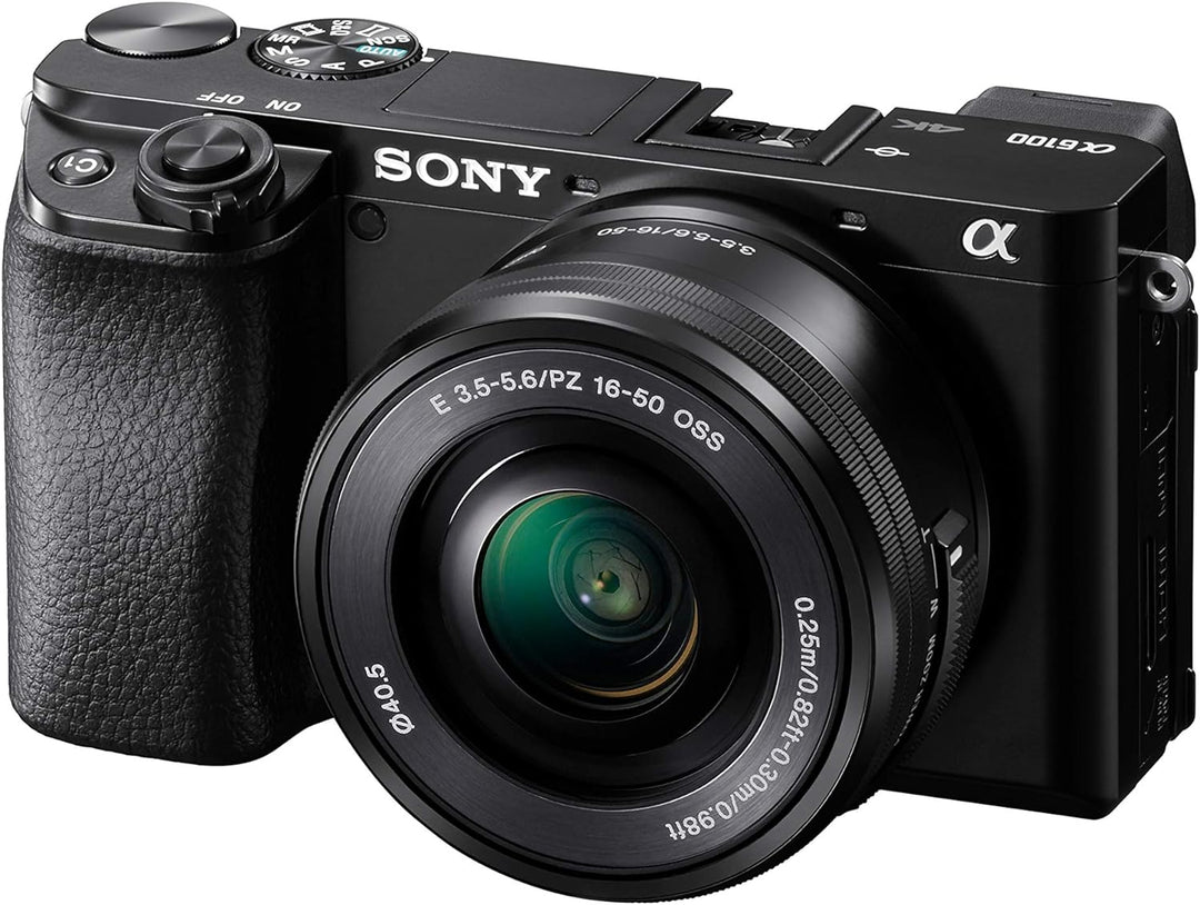 Sony Alpha 6100 | APS-C Spiegellose Kamera ( Schneller 0,02s-Autofokus, Autofokus mit Augenerkennung